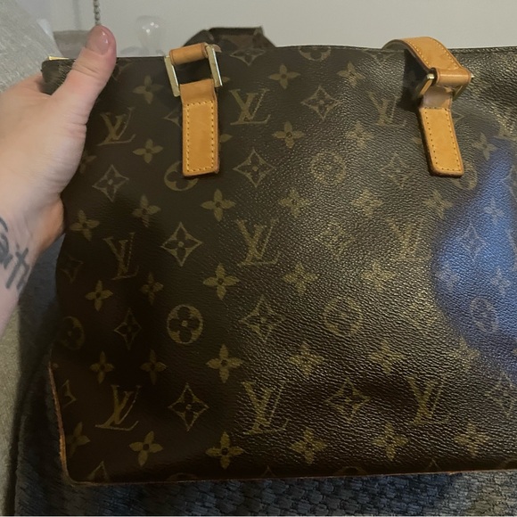 Auth Louis Vuitton Monogram Cabas Piano Tote Bag - Picture 16 of 16